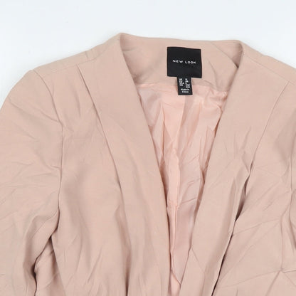 Womens UK Size 12 New Look Pink Jacket