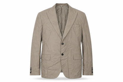 Marks & Spencer Mens Beige Cotton Jacket Suit Jacket Size 44 Regular