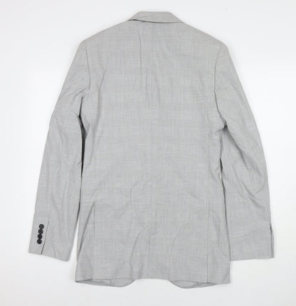 Mens UK Size 34 Marks and Spencer Regular Grey Suit Jacket