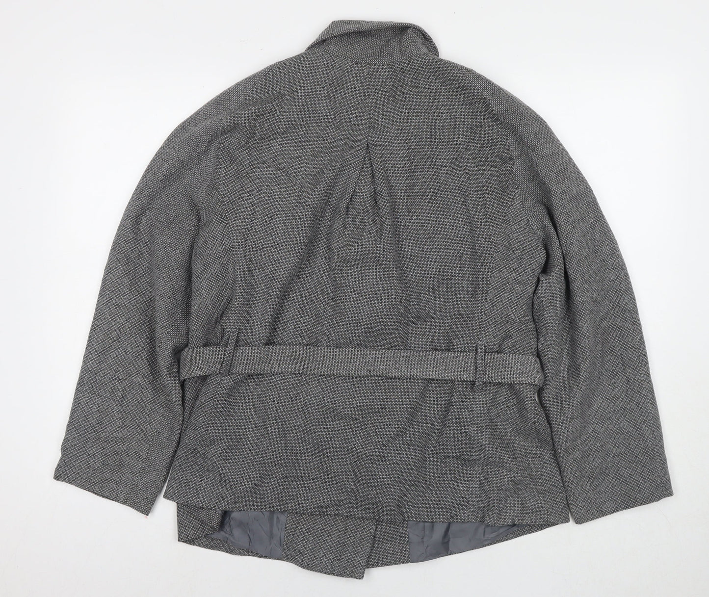Womens UK Size 18 CMD Grey Pea Coat