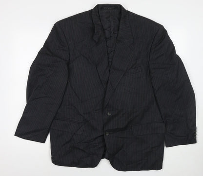 Mens UK Size 44 The Label Regular Grey Suit Jacket