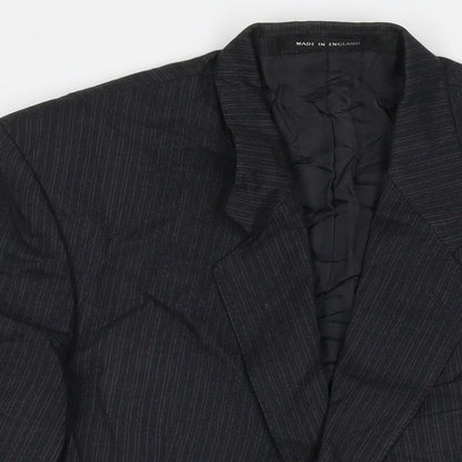 Mens UK Size 44 The Label Regular Grey Suit Jacket
