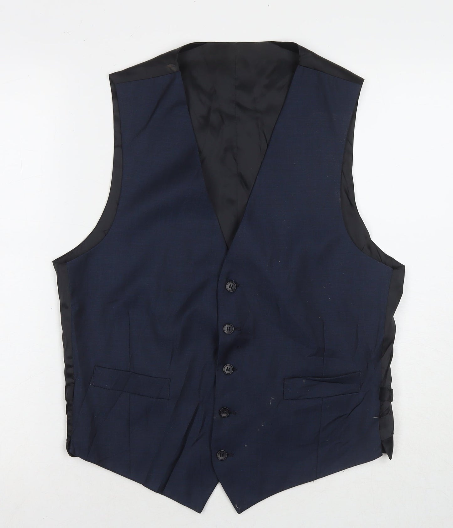 Mens UK Size M Marks and Spencer Regular Blue Suit Jacket