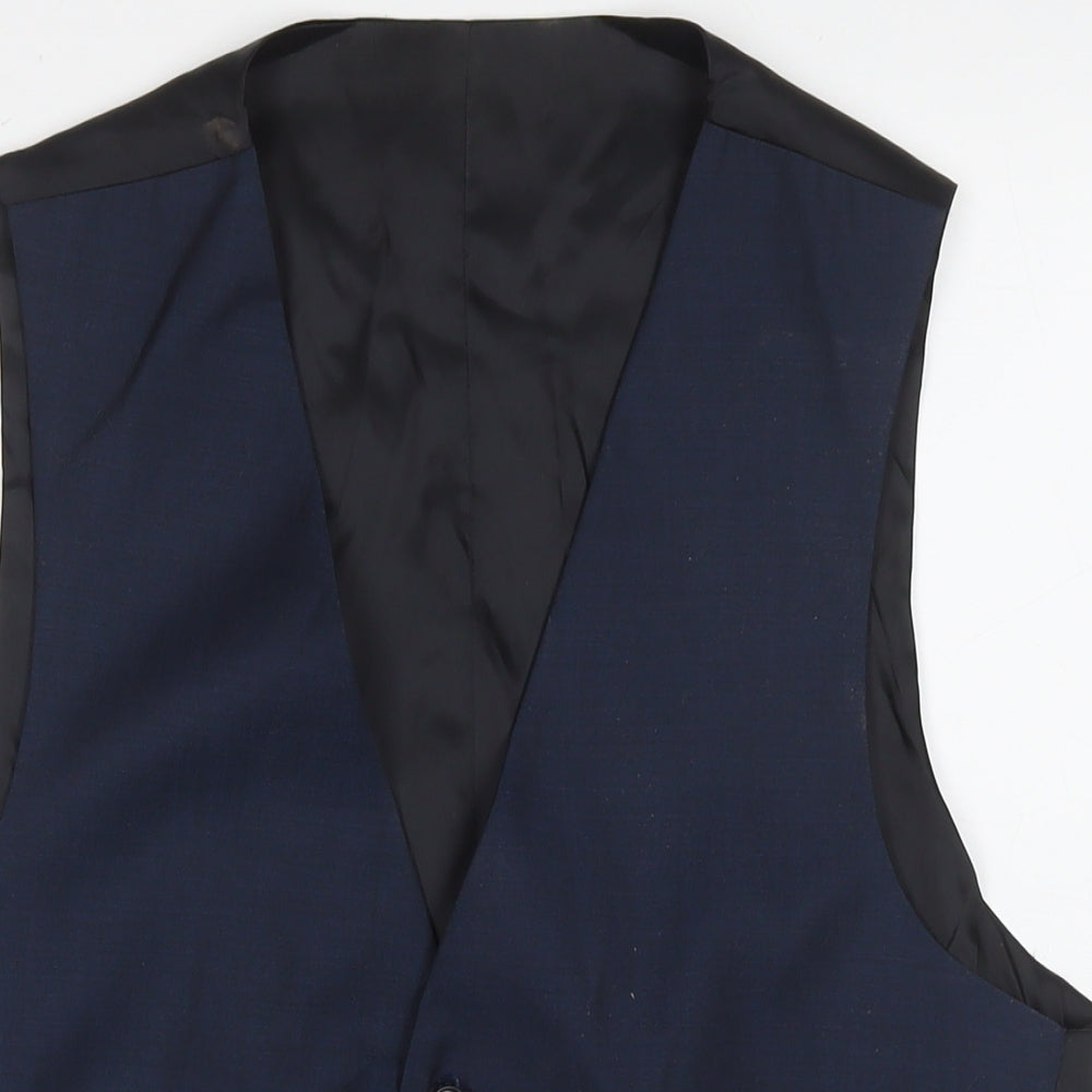 Mens UK Size M Marks and Spencer Regular Blue Suit Jacket