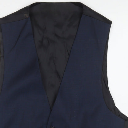 Mens UK Size M Marks and Spencer Regular Blue Suit Jacket