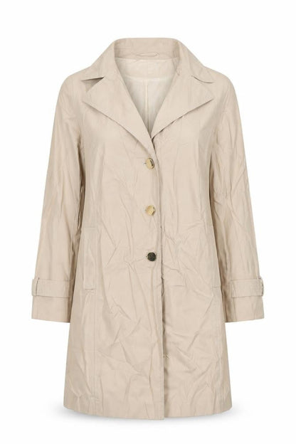 Womens UK Size 8 Dorothy Perkins Beige Trench Coat