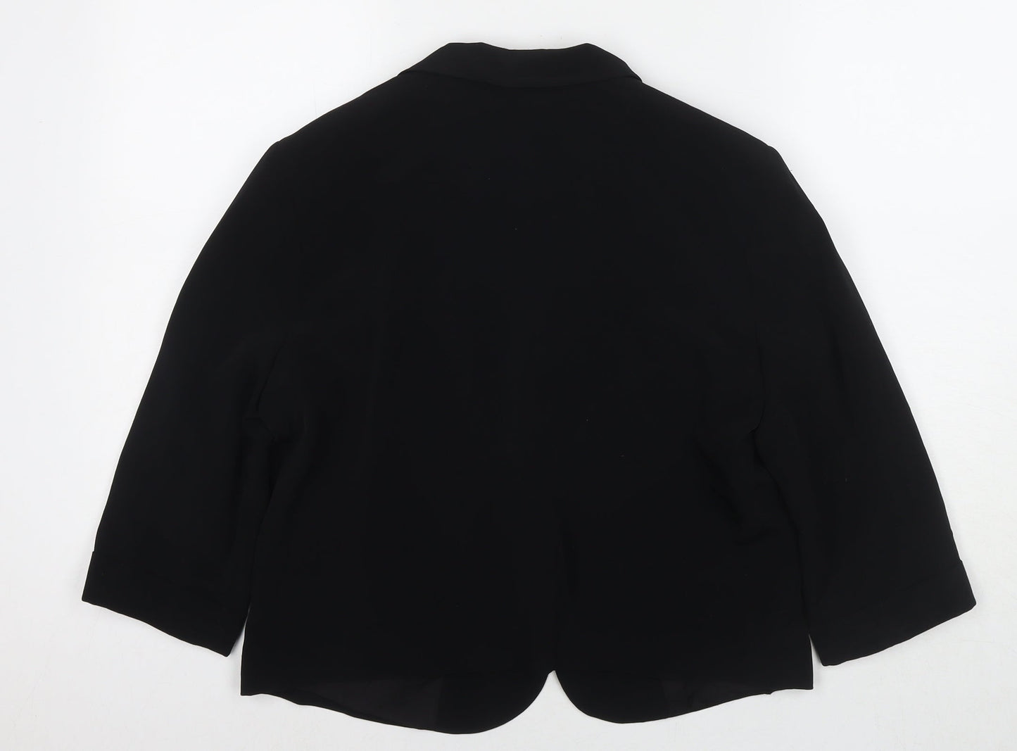 Womens UK Size 14 Marks and Spencer Black Jacket