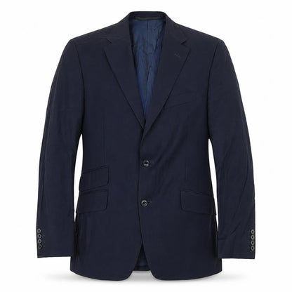 Marks & Spencer Mens Blue Wool Jacket Suit Jacket Size 40 Regular