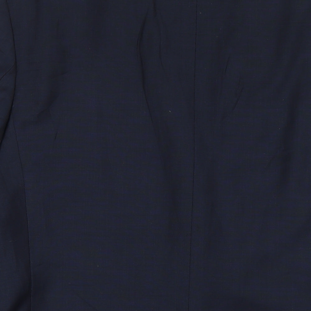 Mens UK Size 40 Marks and Spencer Regular Blue Suit Jacket