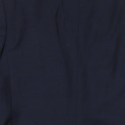 Mens UK Size 40 Marks and Spencer Regular Blue Suit Jacket