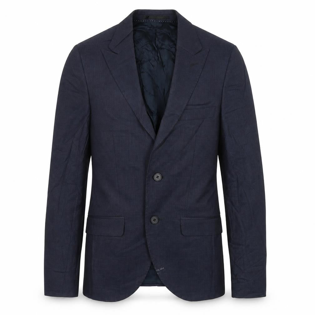 Mens UK Size 34 Topman Regular Blue Suit Jacket