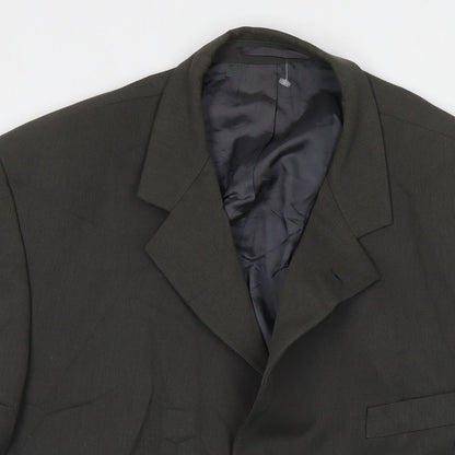 Mens UK Size 44 Debenhams Regular Green Suit Jacket