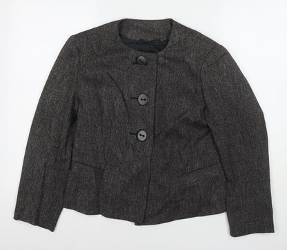 Womens UK Size 12 M&Co Grey Jacket