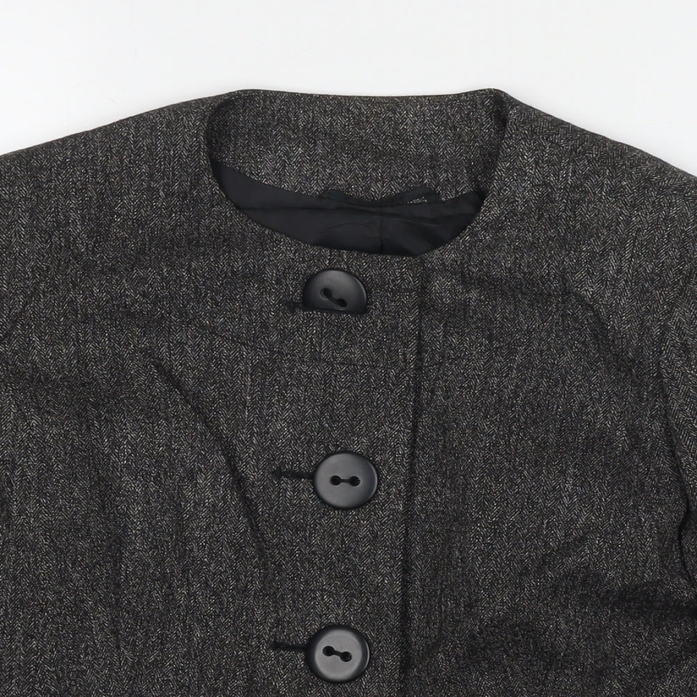 Womens UK Size 12 M&Co Grey Jacket
