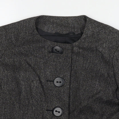 Womens UK Size 12 M&Co Grey Jacket