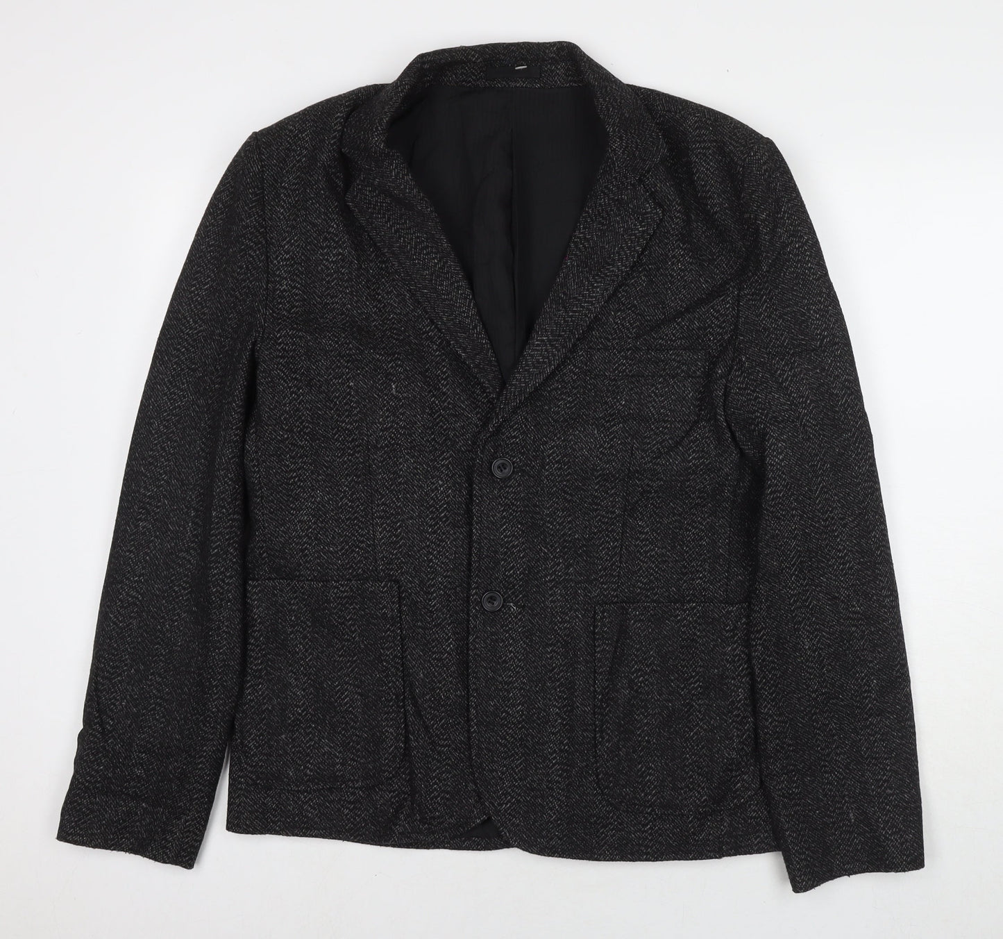 Mens UK Size L Bellfield Black Jacket