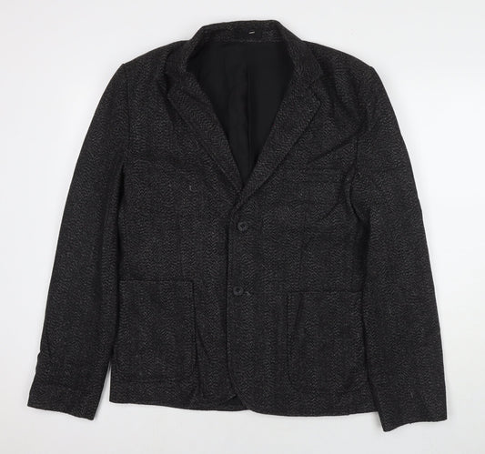Mens UK Size L Bellfield Black Jacket