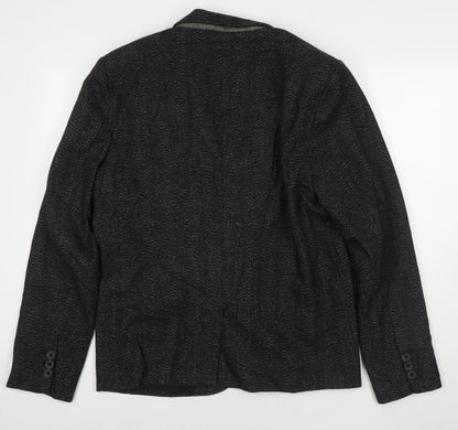 Mens UK Size L Bellfield Black Jacket