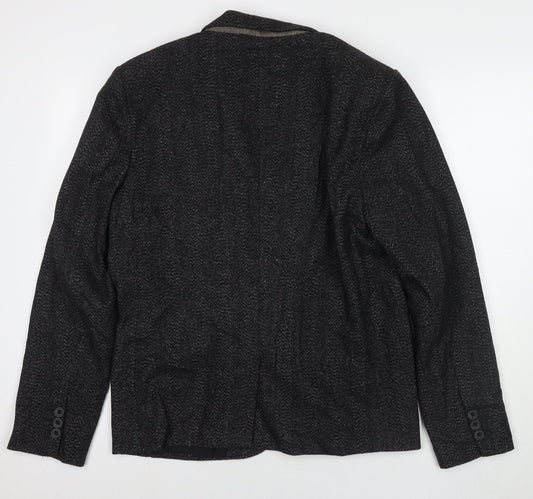 Mens UK Size L Bellfield Black Jacket