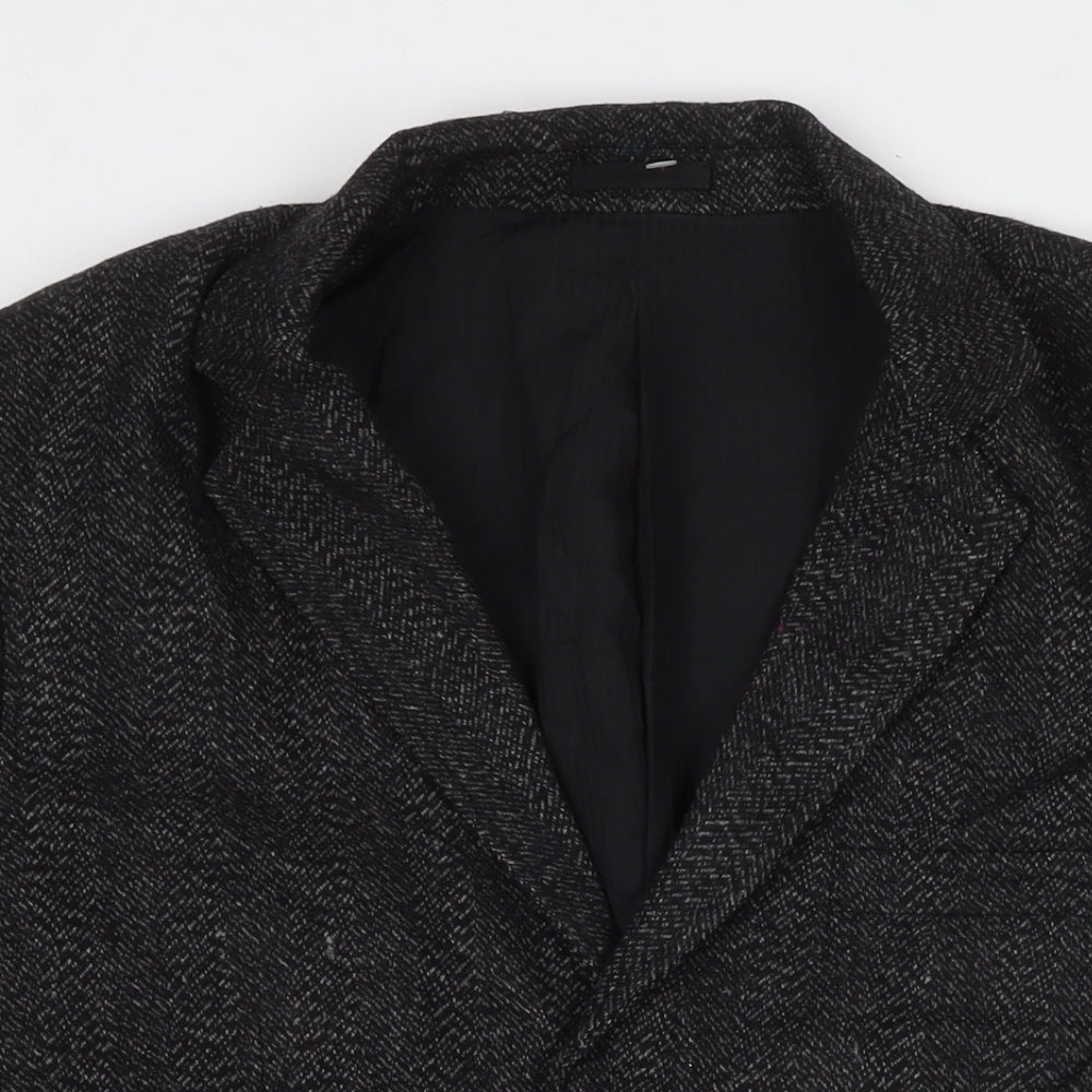 Mens UK Size L Bellfield Black Jacket