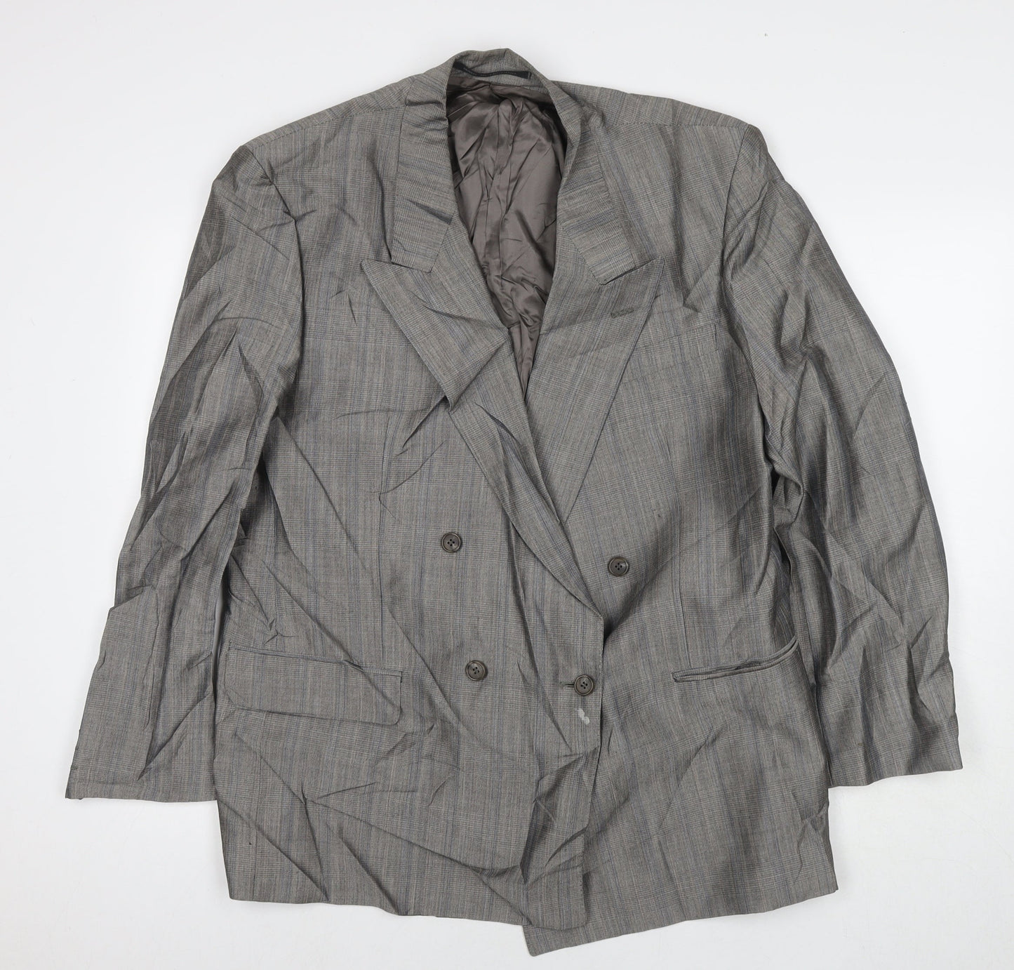 Mens UK Size 44 The Label Regular Grey Suit Jacket
