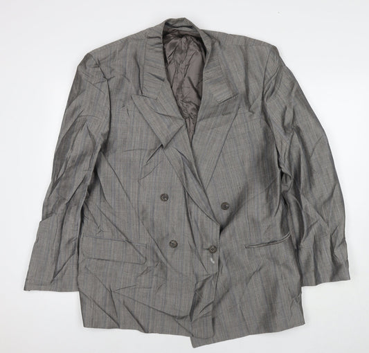 Mens UK Size 44 The Label Regular Grey Suit Jacket