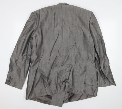 Mens UK Size 44 The Label Regular Grey Suit Jacket