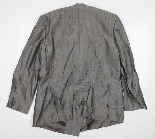 Mens UK Size 44 The Label Regular Grey Suit Jacket