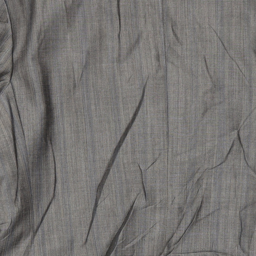 Mens UK Size 44 The Label Regular Grey Suit Jacket