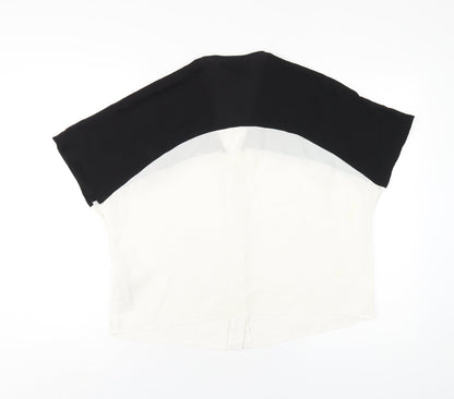 Womens UK Size 8 ASOS White Basic T-Shirt