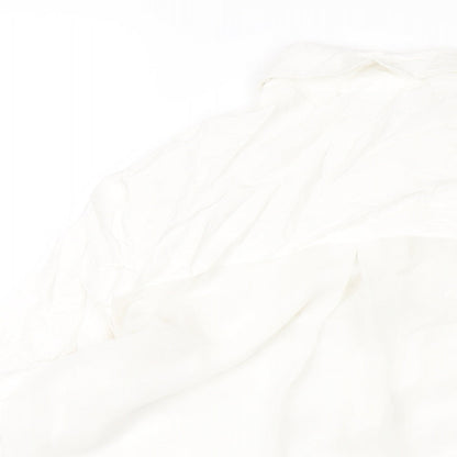 Womens UK Size S Cooperative White Basic Blouse