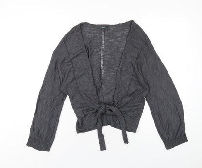 Womens UK Size S NEXT Grey Cardigan Jumper