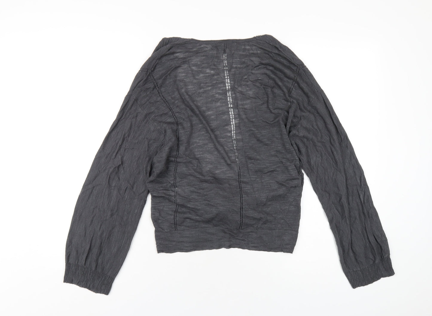 Womens UK Size S NEXT Grey Cardigan Jumper