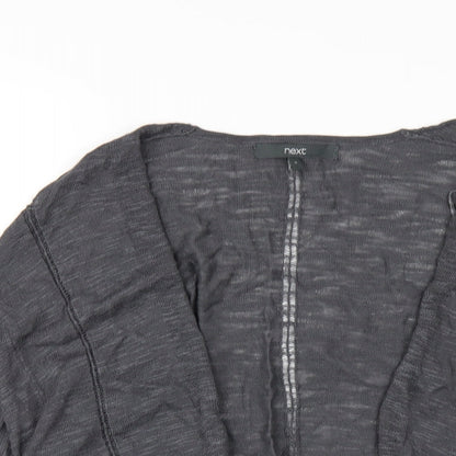 Womens UK Size S NEXT Grey Cardigan Jumper