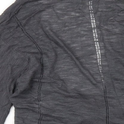 Womens UK Size S NEXT Grey Cardigan Jumper