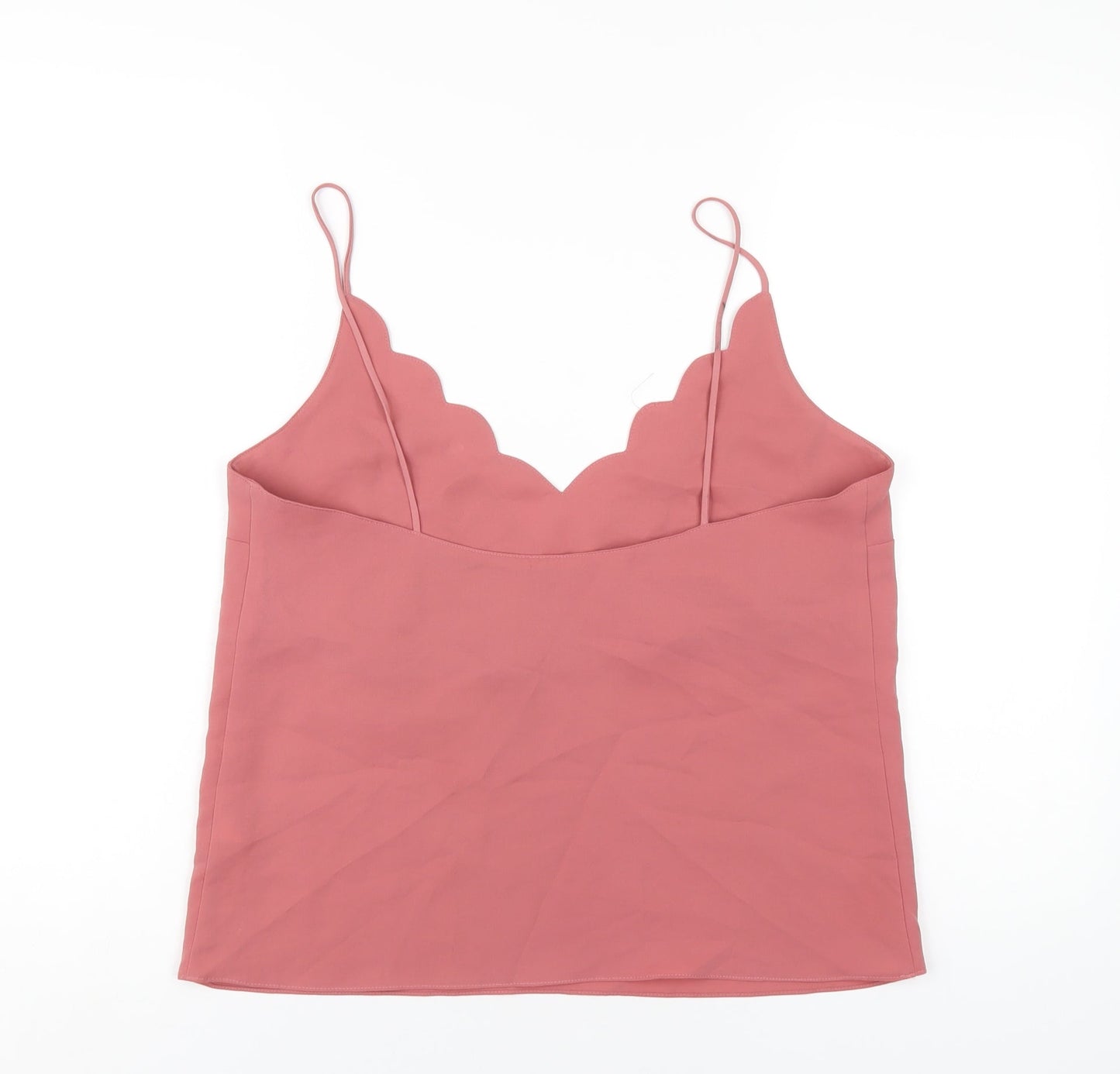 Womens UK Size 12 Topshop Pink Camisole T-Shirt