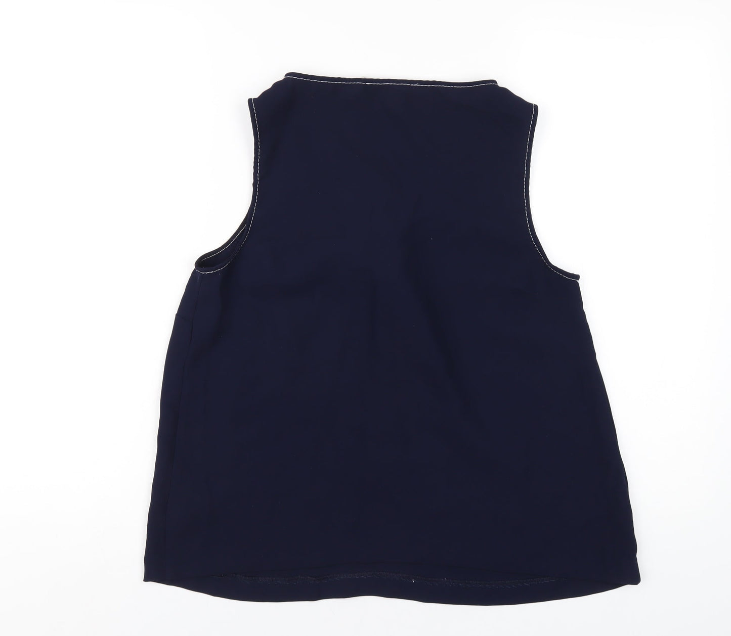 Womens UK Size 12 Marks and Spencer Blue Basic Tank