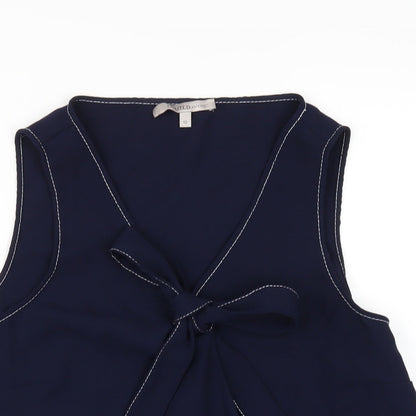 Womens UK Size 12 Marks and Spencer Blue Basic Tank