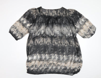 Womens UK Size L VERO MODA Multicoloured Basic T-Shirt