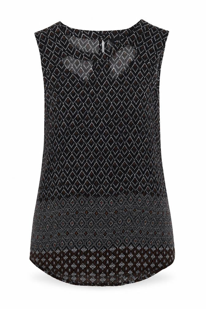 Womens UK Size 8 New Look Black Basic Tank