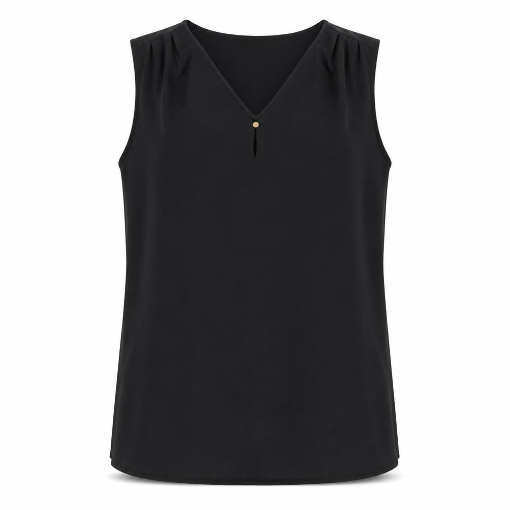 Womens UK Size 14 Marks and Spencer Black Basic Tank