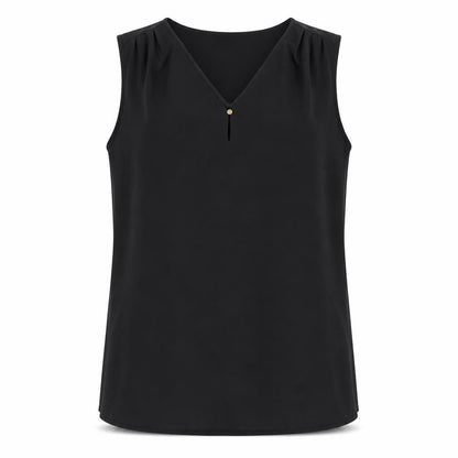 Womens UK Size 14 Marks and Spencer Black Basic Tank
