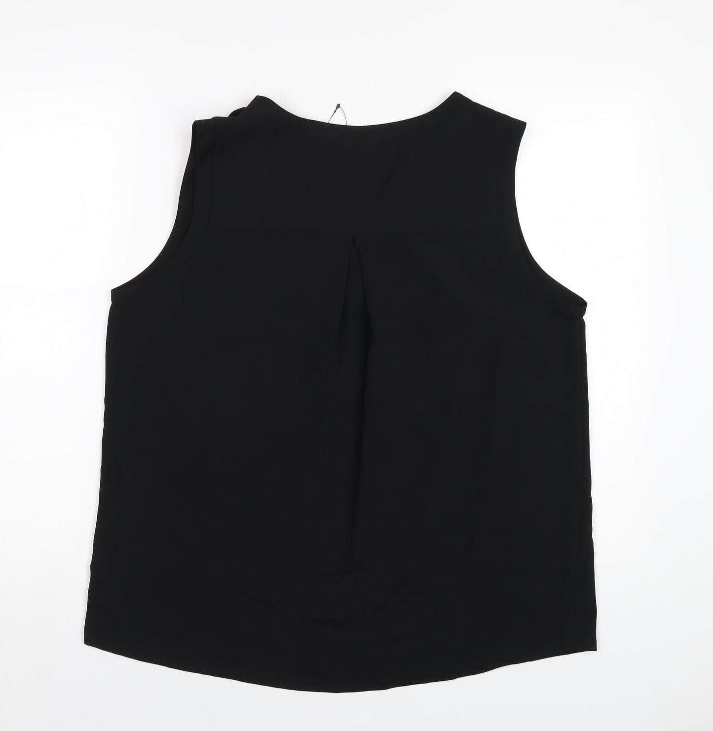 Womens UK Size 14 Marks and Spencer Black Basic Tank