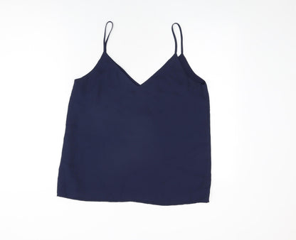 Womens UK Size 14 Oasis Blue Camisole T-Shirt