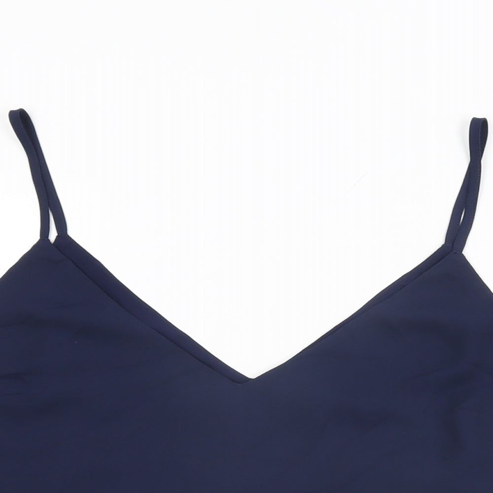 Womens UK Size 14 Oasis Blue Camisole T-Shirt