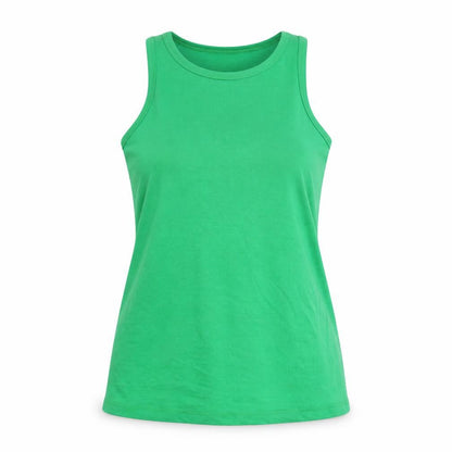 Womens UK Size 16 River Island Green Basic Tank
