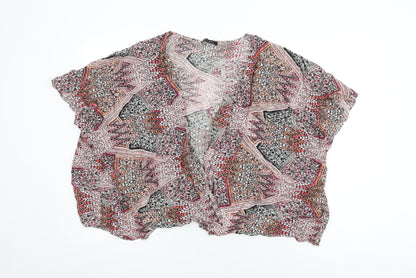 Womens UK Size 10 New Look Multicoloured Kimono T-Shirt