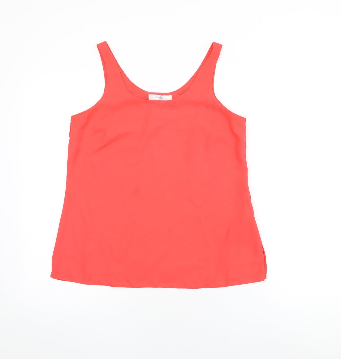 Womens UK Size 8 Wallis Pink Basic T-Shirt