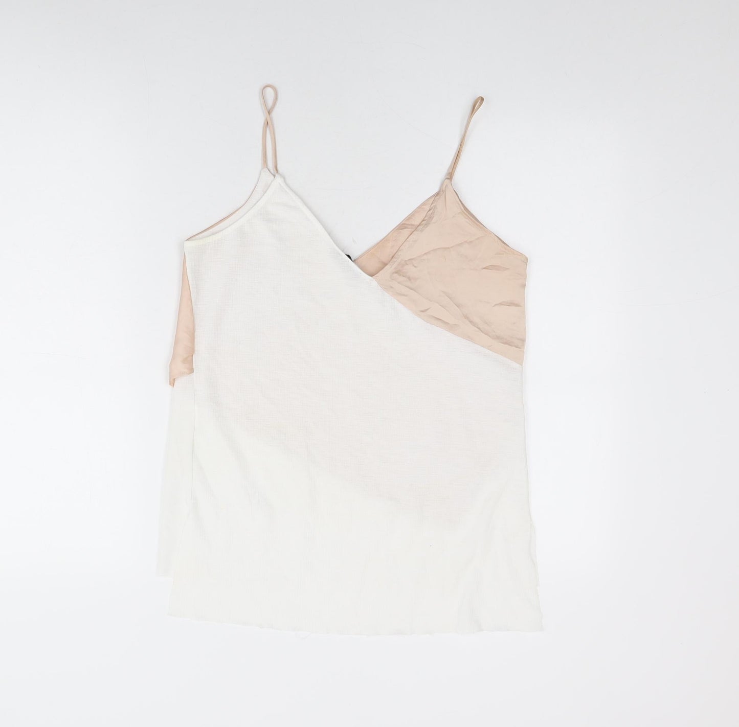 Womens UK Size M Zara Pink Camisole T-Shirt