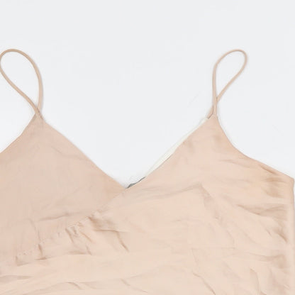 Womens UK Size M Zara Pink Camisole T-Shirt